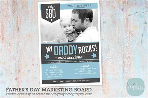 if012 father s day marketing board fathers day mini