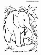 Coloring Elephant Pages Kids Printable Animal Color Cartoon Jungle Elephants Sheets Apples Ten Top Print Template Colouring Found Latest Getcolorings sketch template