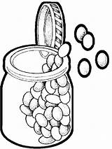 Beans Coloring Pages Vegetables Recommended sketch template