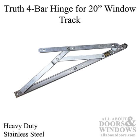 bar commercial window hinge     heavy duty window track truth stainless steel