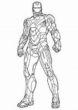 Iron Man Marvel Avengers Coloring Mark Ironman A4 Pages Printable Parentune Worksheets Color Books sketch template
