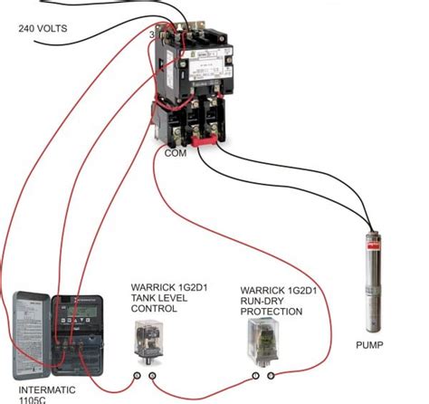 wiring  pump pressure switch