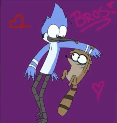 mordecai and rigby are bros 4 ever regular show photo