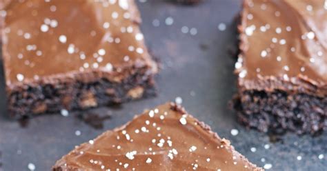 The Iron You Salted Double Chocolate Almond Butter Brownies