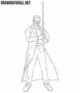 Blade Drawing Marvel Draw Drawingforall Ayvazyan Stepan sketch template