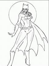 Batgirl Coloring Pages Draw Kids Drawing Supergirl Superwoman Easy Color Popular Getdrawings Print Button Using sketch template