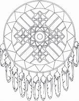 Mandala Coloring Pages Dreamcatcher Catcher American Native Supercoloring Indianen Adult Dream Printable Adults Baseball Print Color Sheets Sun Getdrawings Getcolorings sketch template