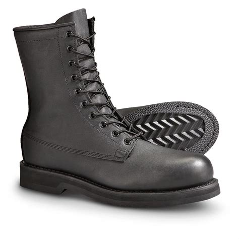 mens addison steel toe combat boots black  combat tactical boots  sportsmans guide