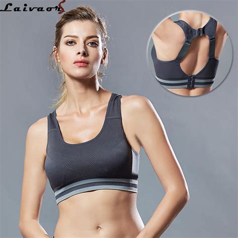 sports bra women shockproof breathable sports tops for running gym