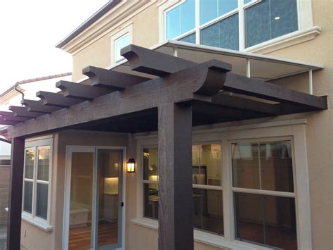 wooden awning  provide extra space   home   porch roof design pergola