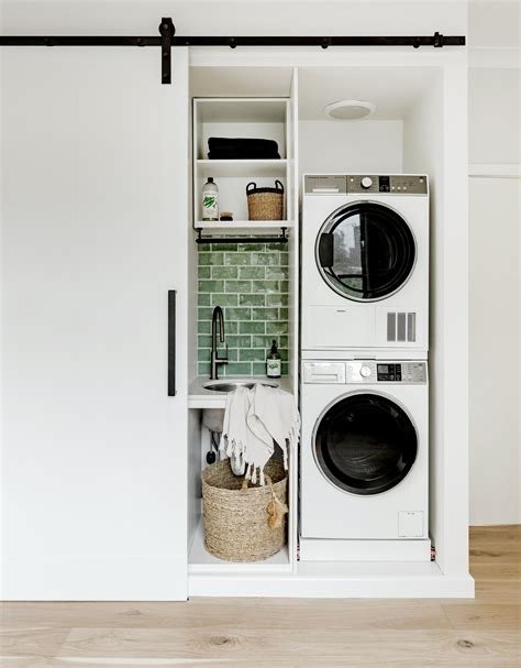 small laundry ideas adore home magazine