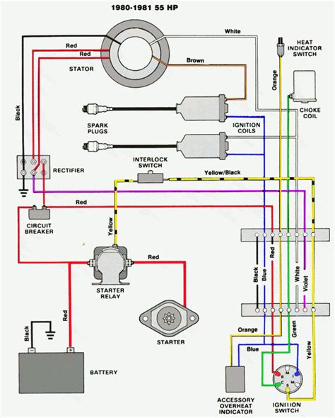 suzuki ignition switch wire diagram great installation  wiring suzuki outboard ignition