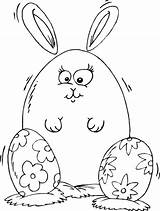 Coloring Rabbit Poly Roly Pages Easter Choose Board sketch template
