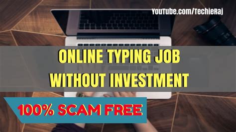 typing job  investment scam  home
