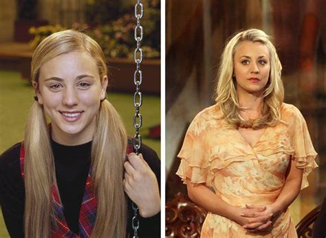 First Roles Kaley Cuoco Then And Now Big Bang Theory