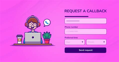 add request  call  form   wordpress website