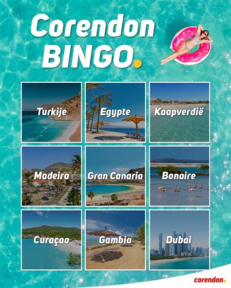 corendon corendon bingo kruis de landen aan waar jij