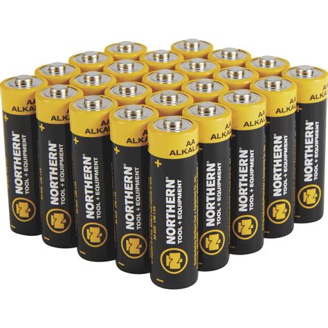 northern tool equipment aa alkaline batteries  pk northern tool