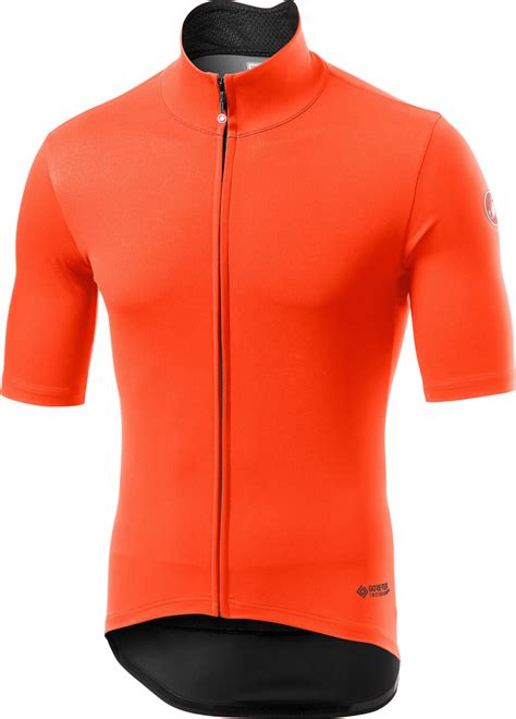 castelli perfetto ros light jersey men orange au meilleur prix sur