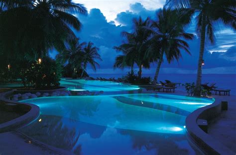 Royal Island Maldives Let S Go For A Night Time Swim