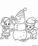 Neige Bonhomme Imprimer Kerstmis Construisent Dessiner Snowman Kleurplaten Ausmalbilder Kleurplaat Maternelle Tulamama Reproduire Danieguto Imprimé Fois étape sketch template