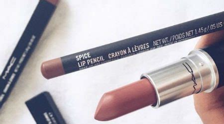 beauty product   week mac spice lip pencil
