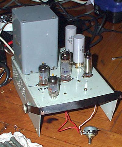 tube amp savel brain dump  english