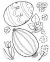 easter coloring pages  flowers