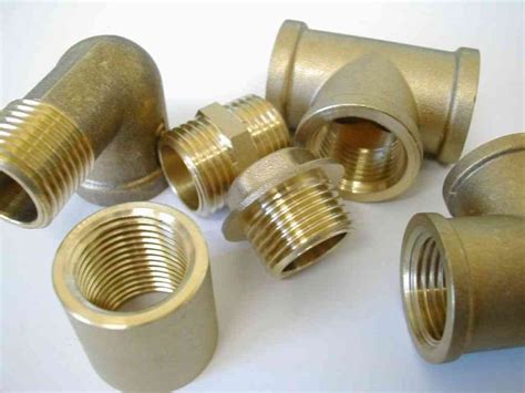 brass threaded plumbing fittings