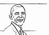 Obama Barack Colorare President Malvorlage Disegni Descargar Educima Scarica Educolor Schulbilder Prasident Große Grote sketch template