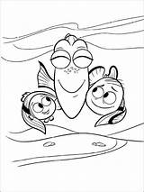 Coloring Pages Dory Finding Printable sketch template
