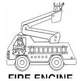 Fire Truck Coloring Pages Kids Print Printable Everfreecoloring Firetruck Songs sketch template