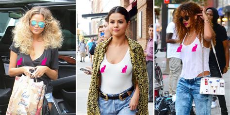 40 times celebs went braless and celebrated the free boob