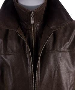 giovanni verucci full grain leather jacket overstock
