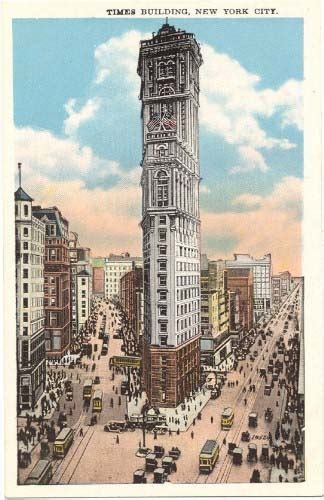 new york architecture images midtown times square short history 1