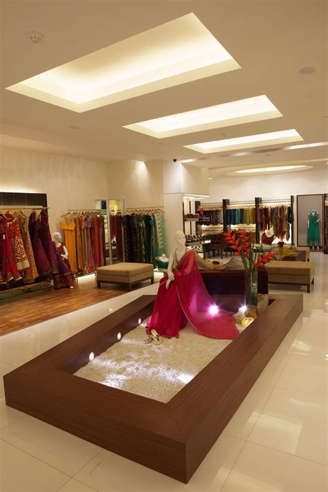 indian designer bridal wear boutique interior showroom interior design store design interior