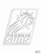Phoenix Suns Coloring Logo Pages Drawing Outline Antonio San Getdrawings Fawkes Printable Skyline Template sketch template