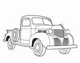 Coloring Pages Procoloring Truck Printable sketch template