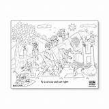 Health Skills Life Coloring Sheet Sheets Books Store sketch template