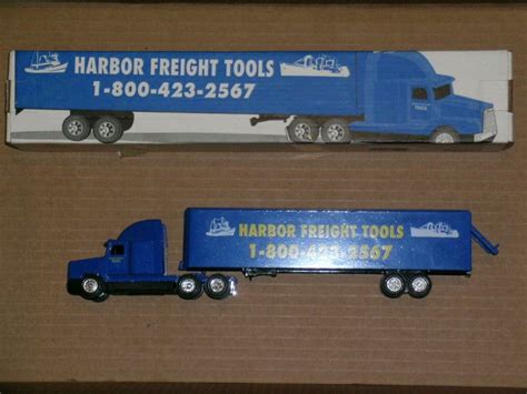 Ertl Harbor Freight Tools Freightliner With Trailer T204 1 64 Scale