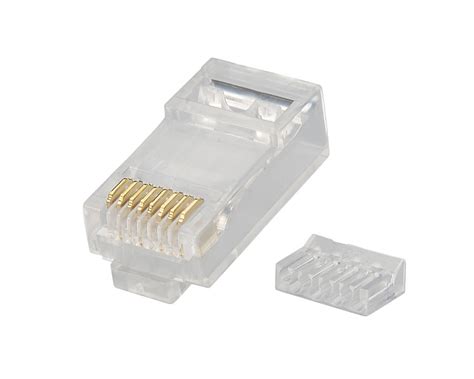modular plug pc  solid wire cable  wire guide cat modular plugs  world