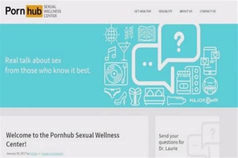 Adult Website Pornhub Launches Sex Education Service