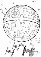 Star Wars Tie Fighter Death Drawing Coloring Pages Whizzing Near Pages2color Getdrawings sketch template