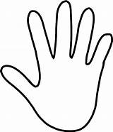 Hand Template Handprint Printable Transparent Seekpng Assignments Project Automatically Start Please Click Doesn If sketch template