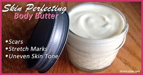 skin perfecting body butter healthy skin cream lotion recipe diy