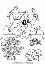 Coloring Pages Taz Popular sketch template