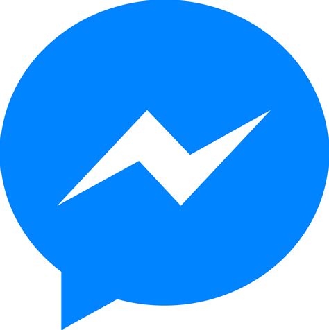 facebook messenger icone png transparent image png