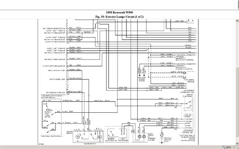 qa  kenworth  fuse box diagram wiring schematic