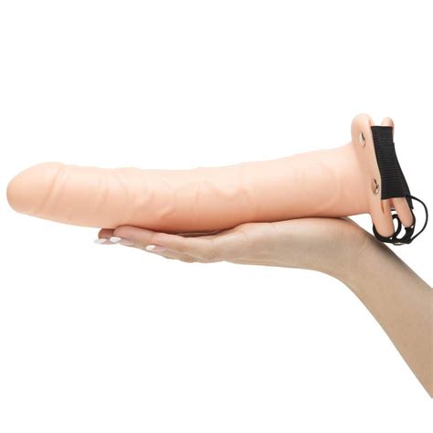 fetish fantasy unisex hollow strap on dildo penis extender 10 inch reviews page 1