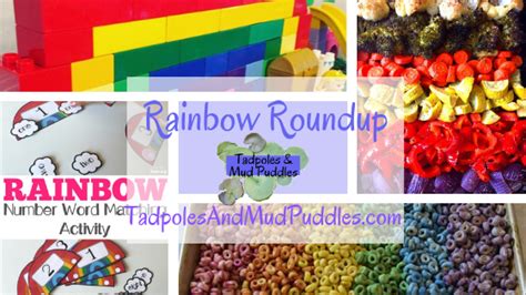 rainbow roundup tadpoles  mud puddles